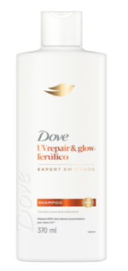 imagem de Shampoo Dove Uv Repair e Glow 370ml