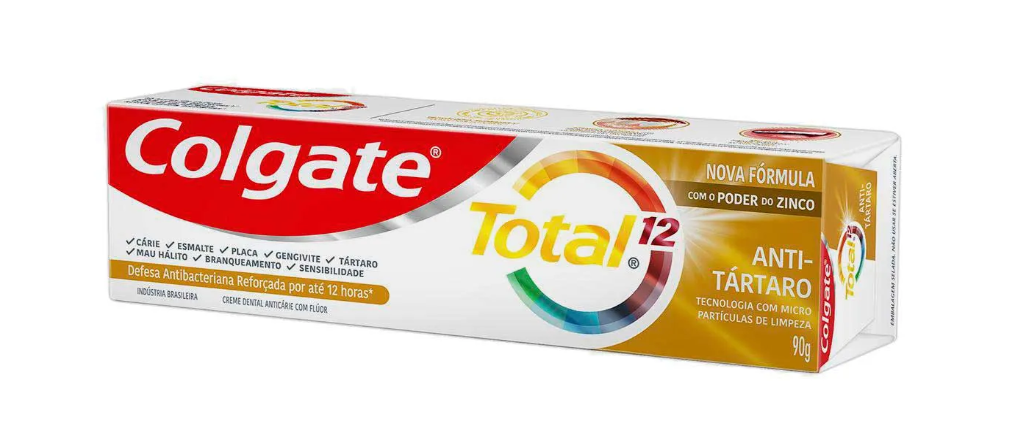 imagem de Creme Dental Colgate Total Antitartaro 90g