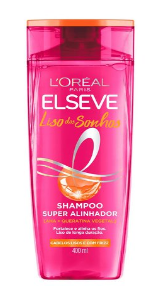 imagem de Shampoo Elseve Liso Super Alinhador 400ml