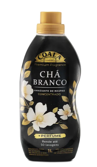 imagem de Amaciante Concentrado Coala Chá Branco 1l