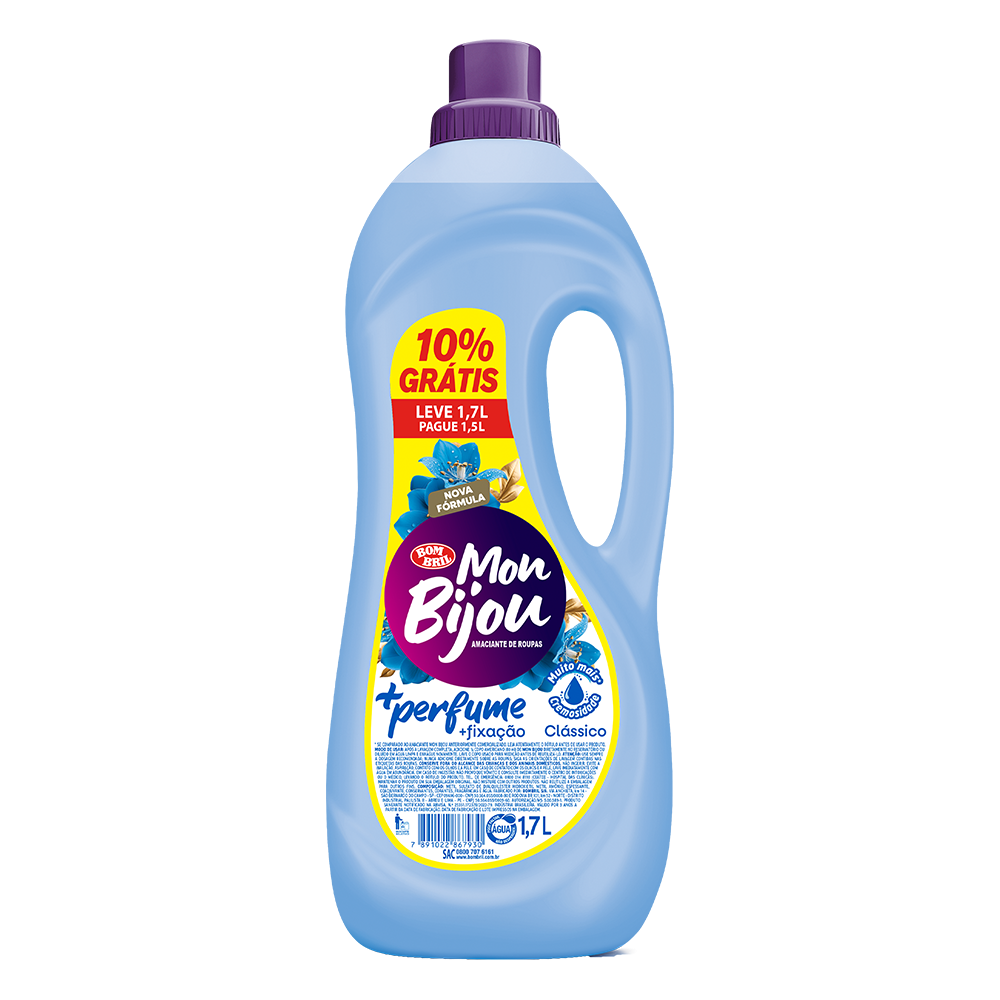 imagem de Amaciante Roupas Mon Bijou Mais Perfume Profundo 1.7l