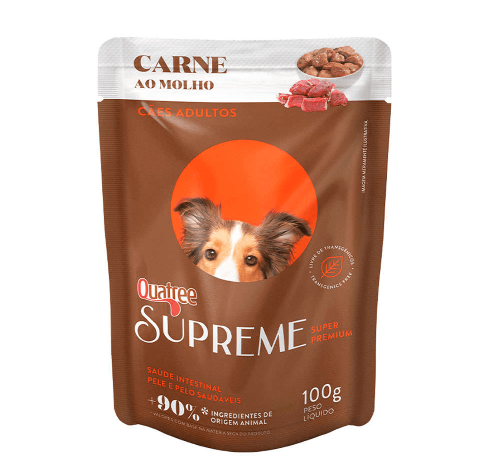 imagem de Ração Quatree Supreme Adulto Carne 100g