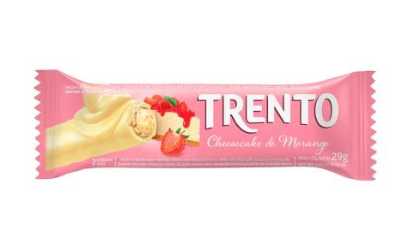imagem de Wafer Trento Cheesecake Morango 29g
