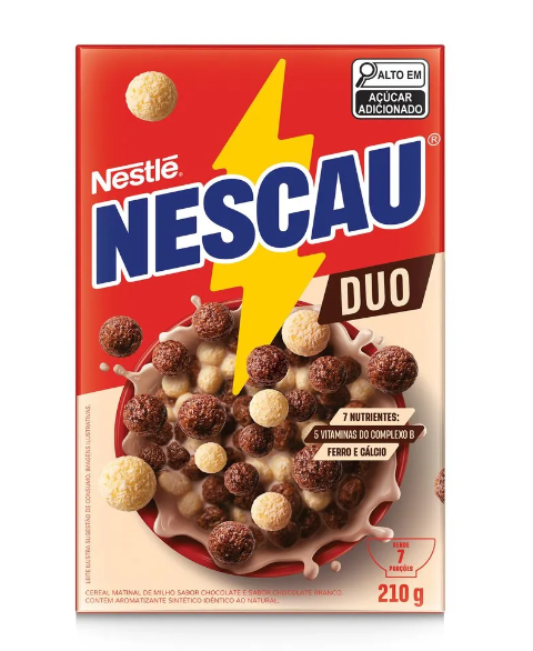 imagem de Cereal Nestlé Nescau Duo 210g