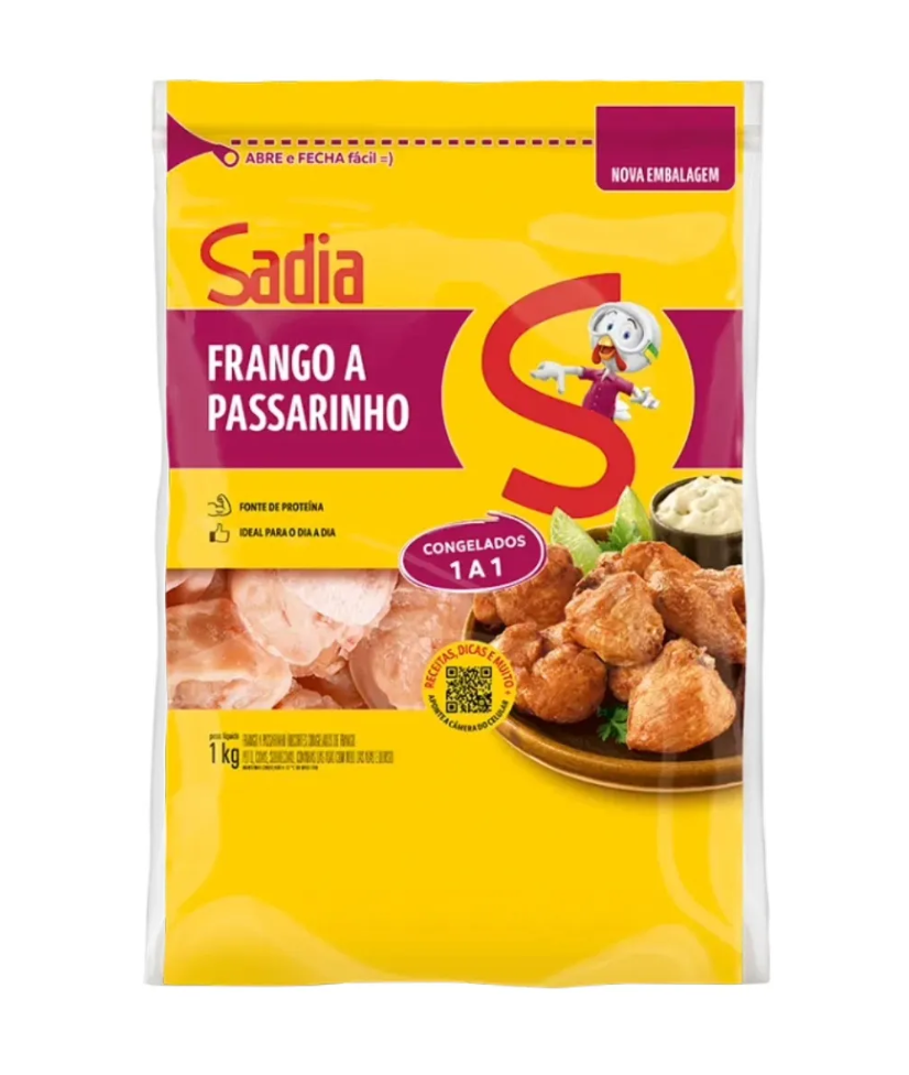 imagem de Frango Sadia a Passarinho Pacote 1Kg