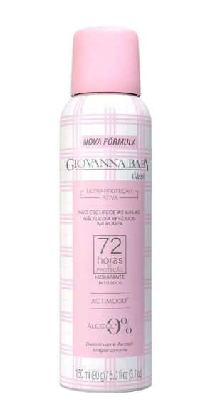 imagem de Desodorante Aero Giovanna Baby Classic Nova Formula 150ml