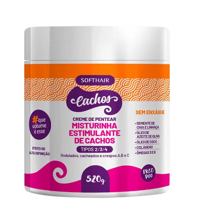 imagem de Creme Softhair Pentear Misturinha 520g