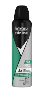 imagem de Desodorante Aero Rexona Clinical Intense Fresh 150ml