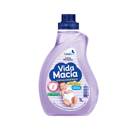 imagem de Lava Roupas Vida Macia Bebê 1L