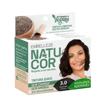 imagem de Tintura Natucor 3.0 Castanho Escuro