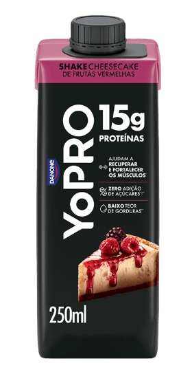 imagem de Bebida Láctea Danone Yopro Frutas Vermelhas 250ml