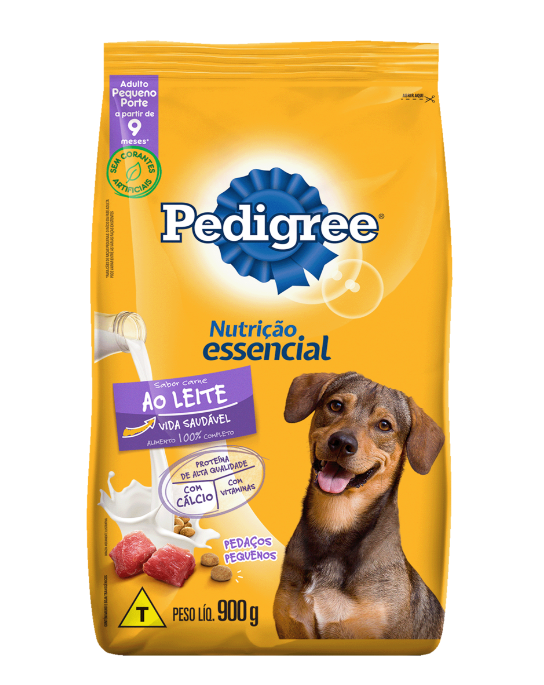 imagem de Ração Pedigree Nutrição Essencial ao Leite 900g