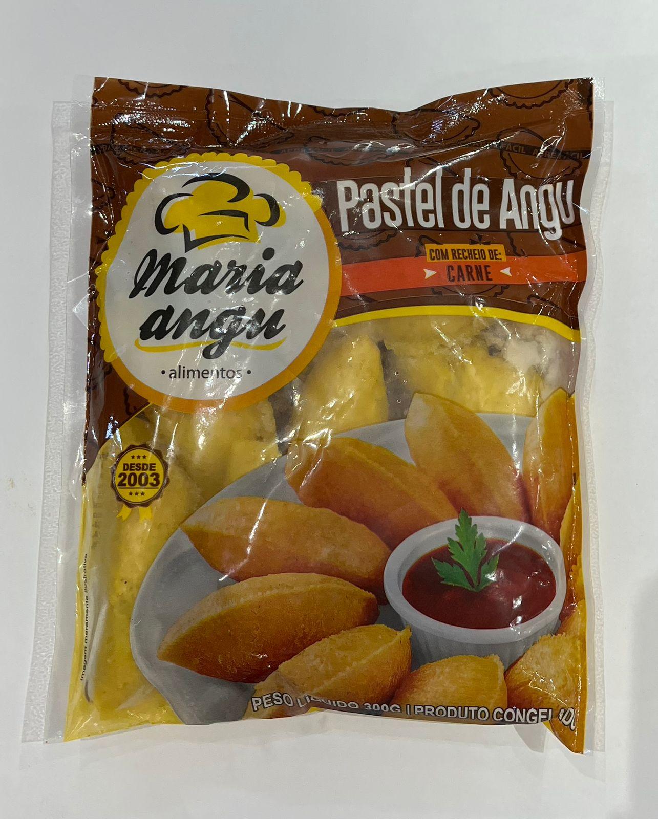 imagem de Pastel Maria Angu Carne 300g