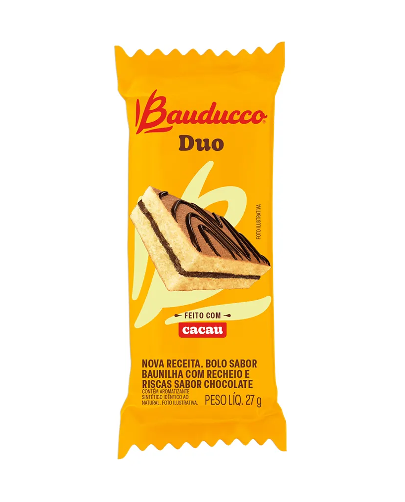 imagem de Bolinho Bauducco Duo Chocolate 27g