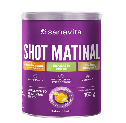 imagem de Suplemento Sanavita Shot Matinal 150g