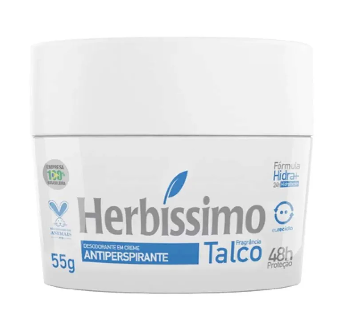imagem de Desodorante Creme Herbissimo Talco 55g