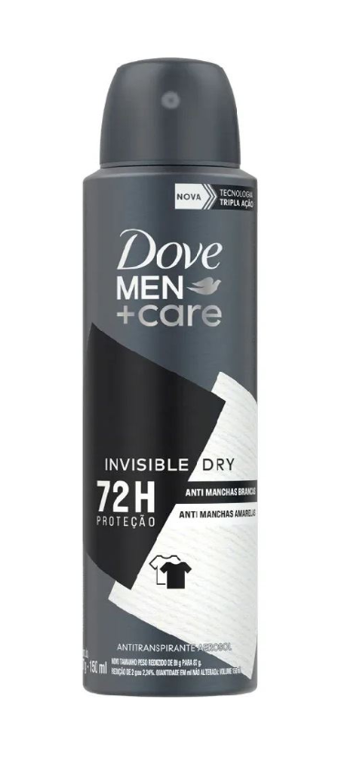 imagem de Desodorante Aero Dove Men Insivible 150ml