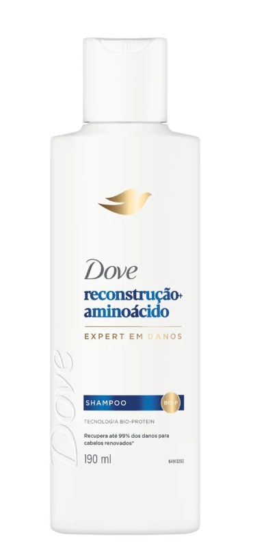 imagem de Shampo Dove Reconstrução + Aminoácido 190ml