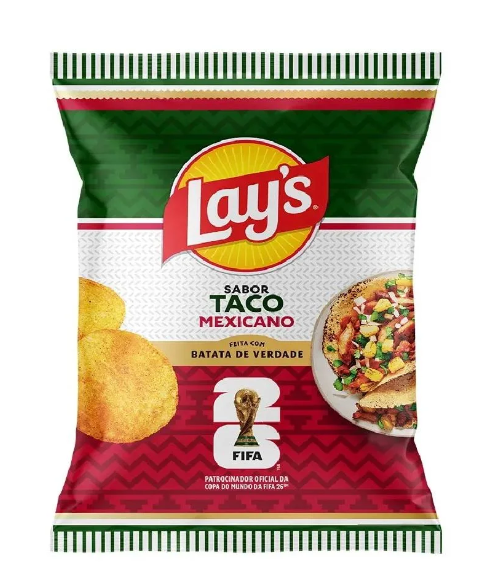 imagem de Salgado Elma Chips Lays Copa Taco 62G LAYS COPA TACO