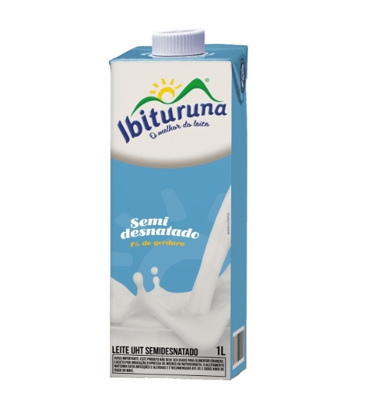 imagem de Leite Longa Vida Ibituruna Semidesnatado 1L EDGE