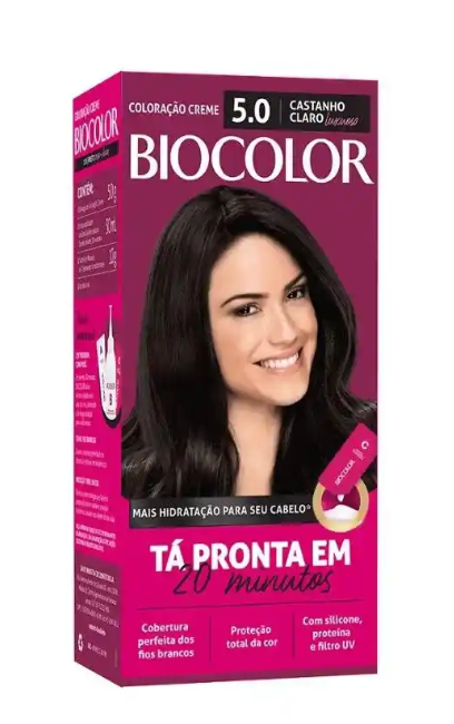 imagem de Tintura Biocolor 5.0 Castanho Claro