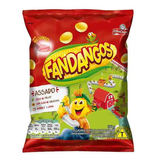 imagem de Salgado Elma Chips Fandangos Presunto 37g