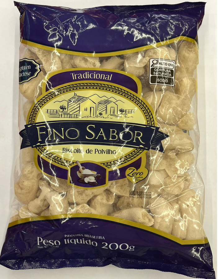 imagem de Biscoito Fino Sabor Polvilho Tradicional 200g