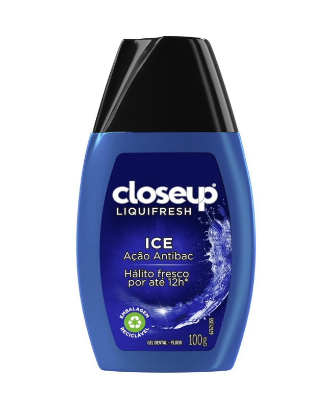 imagem de Creme Dental Close Up Liquifresh Ice 100g