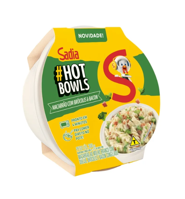 imagem de Macarrão c/ Brócolis e Bacon Sadia 300g