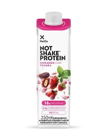 imagem de Shake Notco Morango c/ Tâmara 250ml