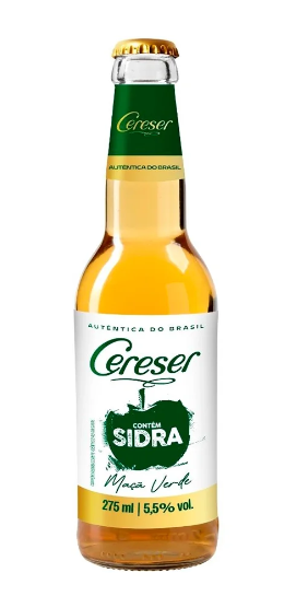 imagem de Bebida Mista Cereser Maçã Verde 275ml