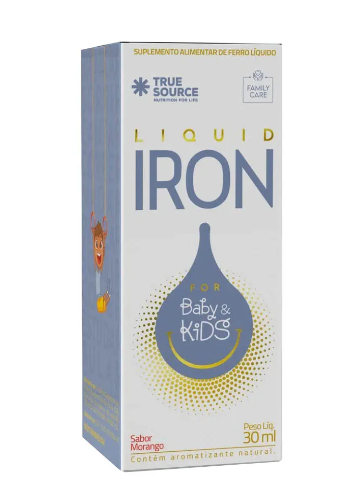 imagem de Suplemento True Iron Kids Morango 30ml