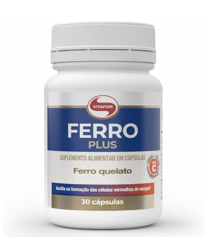 imagem de Suplemento Vitafor Ferro Quelato c/30 Capsulas