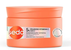 imagem de Creme Tratamento Seda Colágeno e Vitamina C 300g