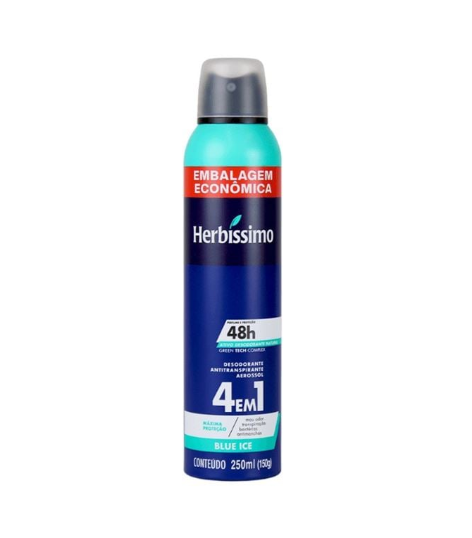 imagem de Desodorante Aero Herbíssimo Blue Ice 250ml