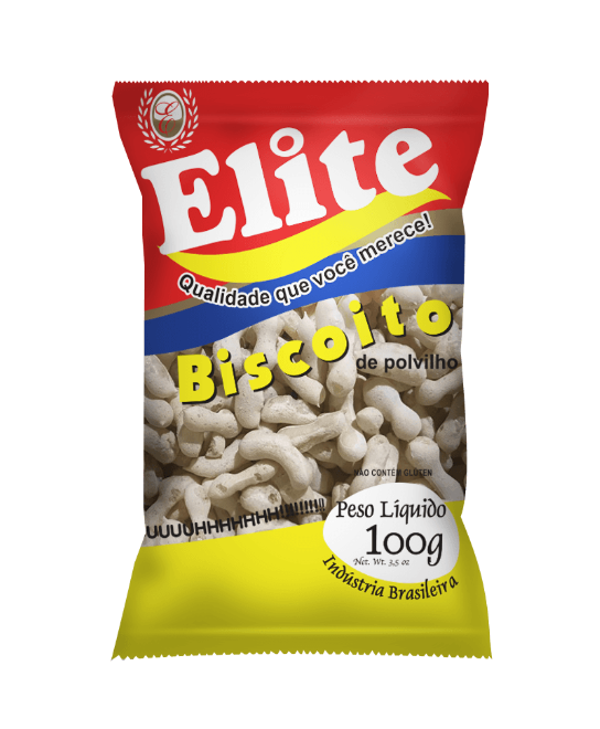 imagem de Biscoito Elite Polvilho Branco 100g