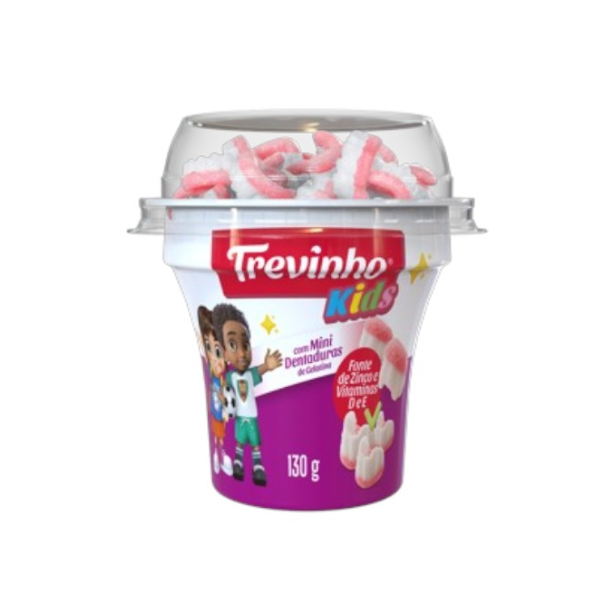 imagem de Iogurte Trevinho c/ Mini Dentaduras 130g