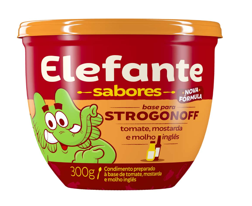 imagem de Extrato de Tomate Elefante Strogonoff Pote 300g