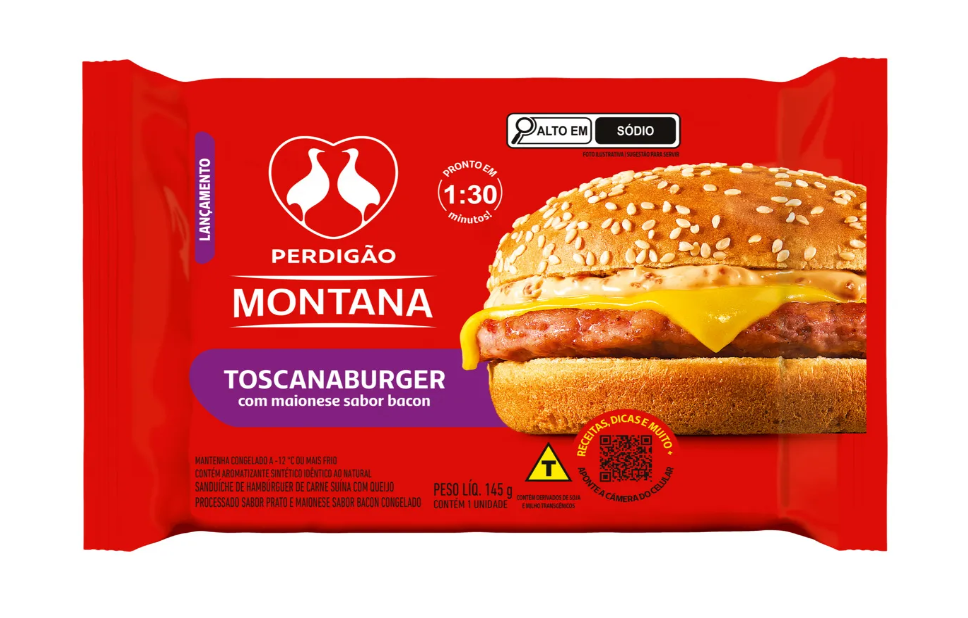 imagem de Hambúrguer Perdigão Toscanaburger 145g