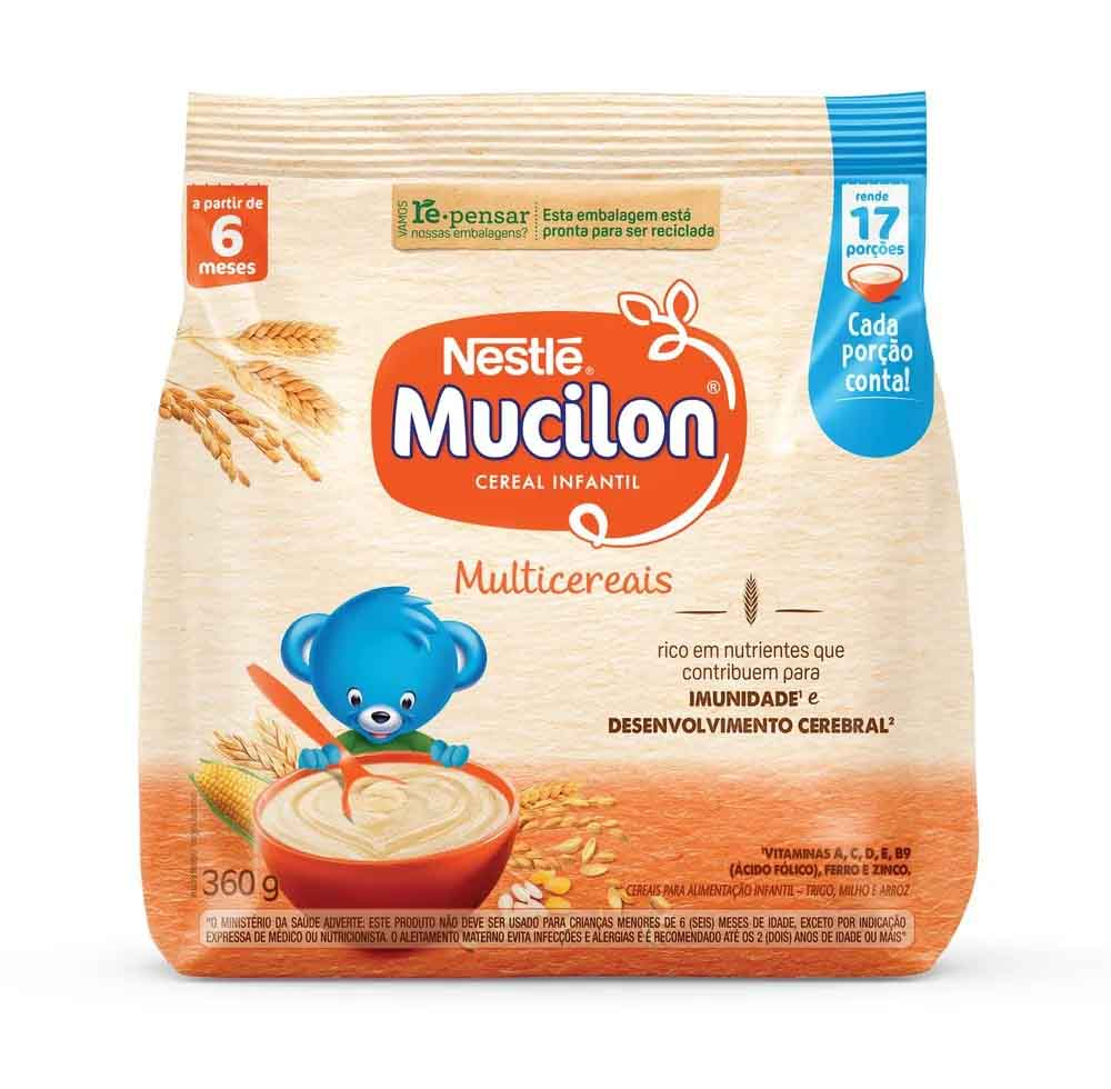imagem de Mucilon Multicereais Sachê 360g