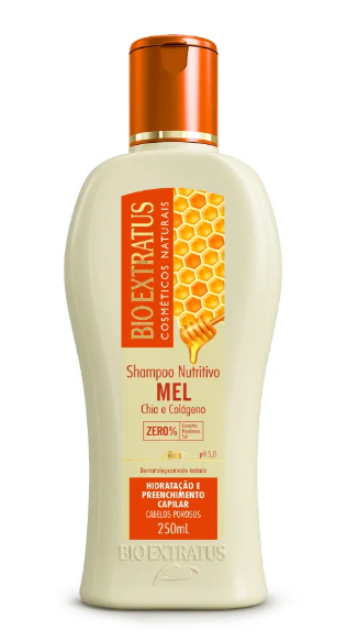 imagem de Shampoo Bio Extratus Mel 250ml
