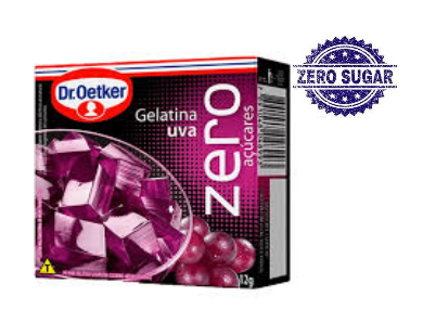 imagem de Gelatina Dr Oetker Zero Uva 12g