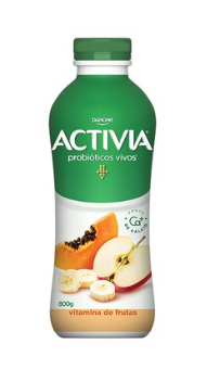 imagem de Iogurte Danone Activia Vitamina de Frutas 800g