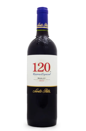 imagem de Vinho Santa Rita Merlot 120 750ml