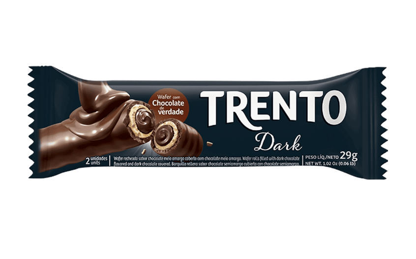 imagem de Wafer Trento Dark 29g