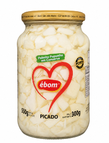 imagem de Palmito Ebom Pupunha Picado 300g