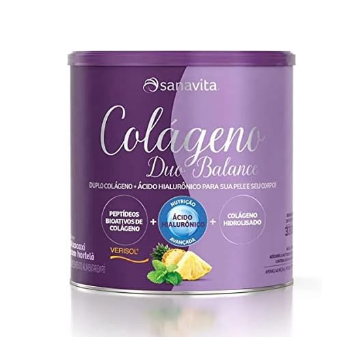 imagem de Colágeno Sanavita Duo Balance Abacaxi 330g