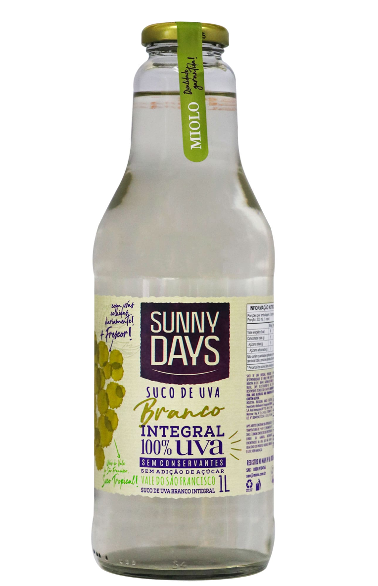 imagem de Suco Uva Sunny Days Branco Integral 1l