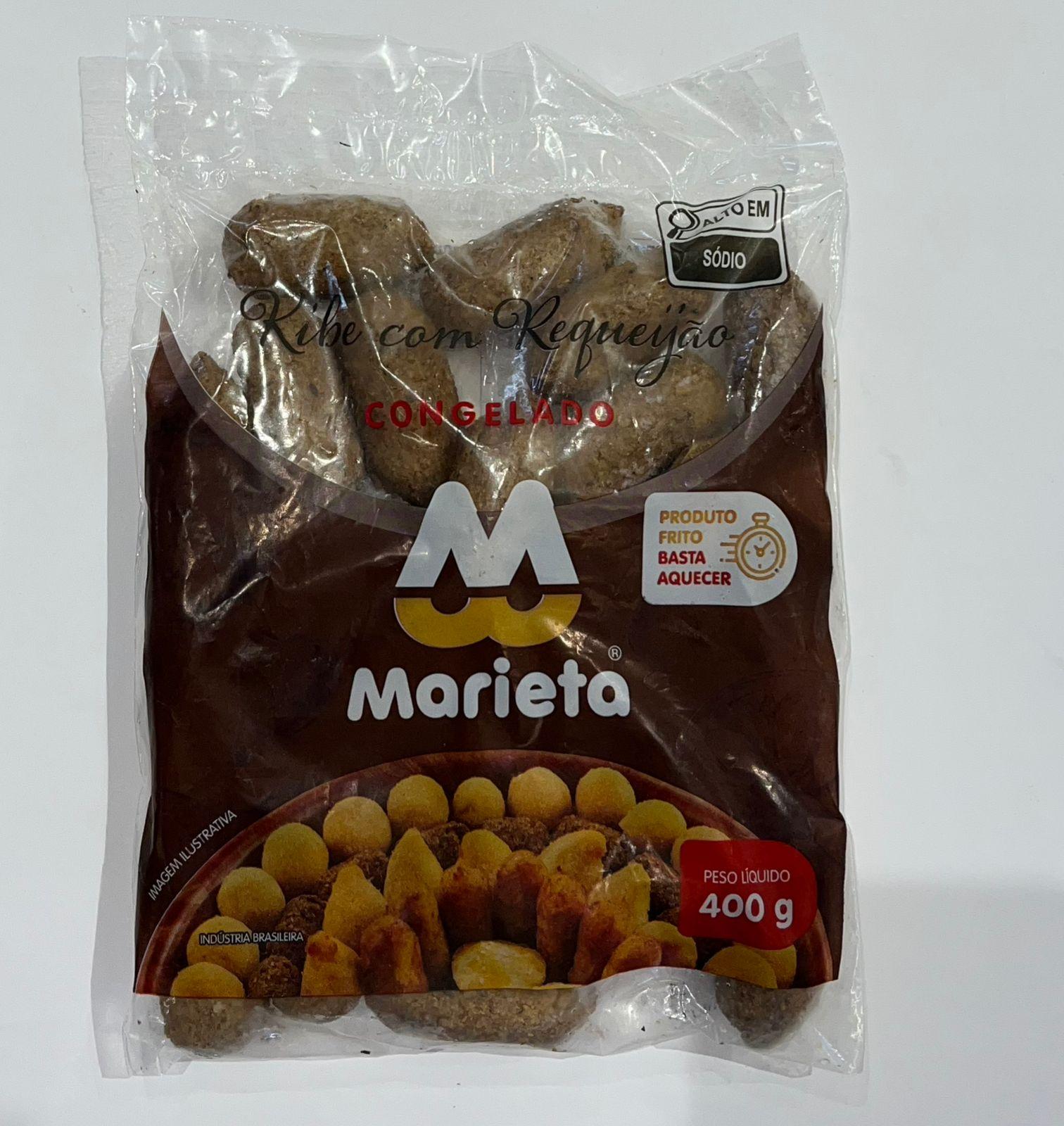 imagem de Salgado Marieta Kibe Requeijão 400g