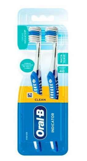 imagem de Escova Dental Oral B Indicator Leve 2 Pague 1 Macia nº 40